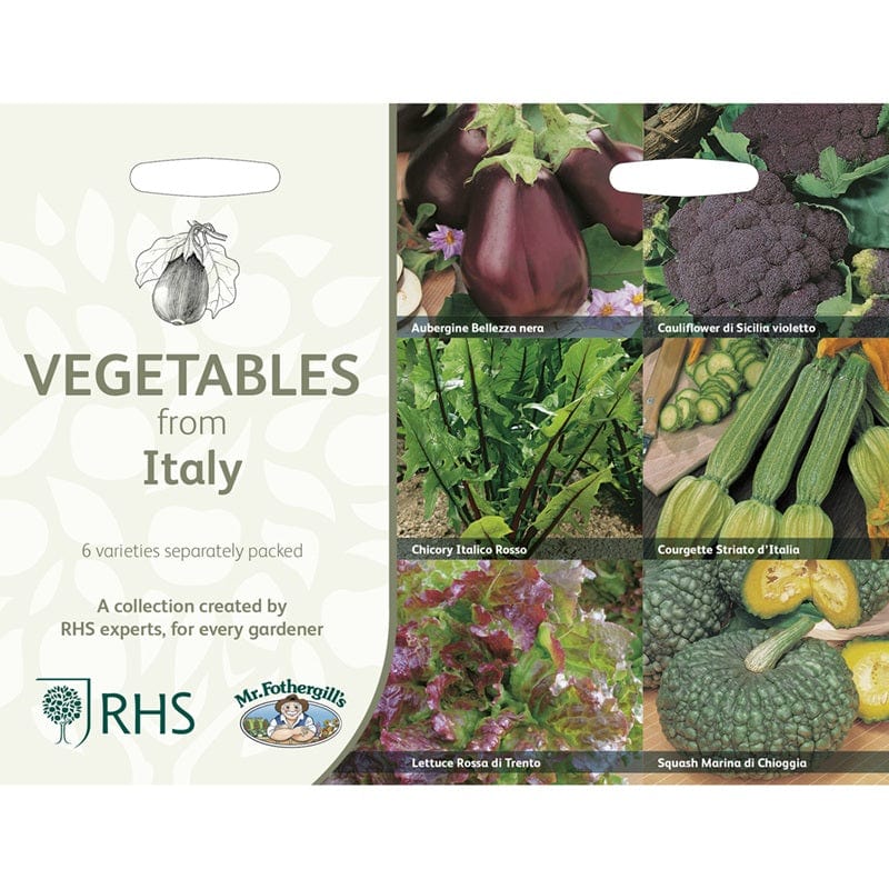 RHS Vegetables from Italy Seed Collection