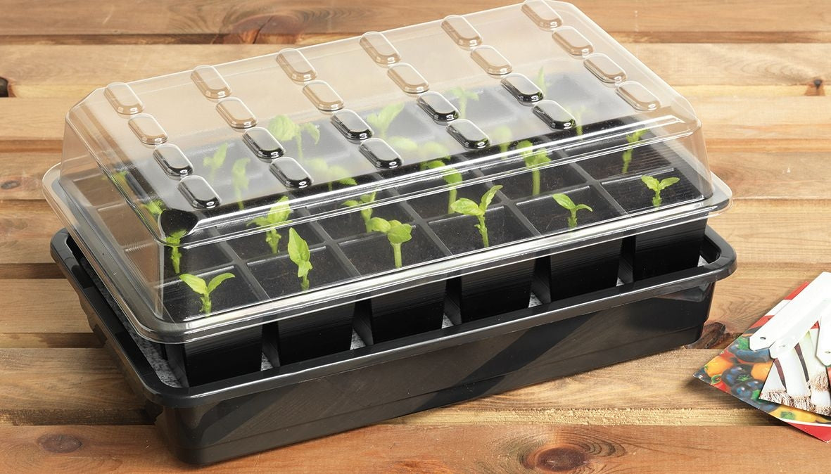  Garland Ultimate 24 Cell Self Watering Seed Success Kit (Complete With 24 Growing Pellets) G180 The Green Thumb Club