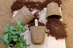  CoirProducts 10 Cm Coir Pots | Biodegradable Plant Pot | 600mL Volume CP10 The Green Thumb Club