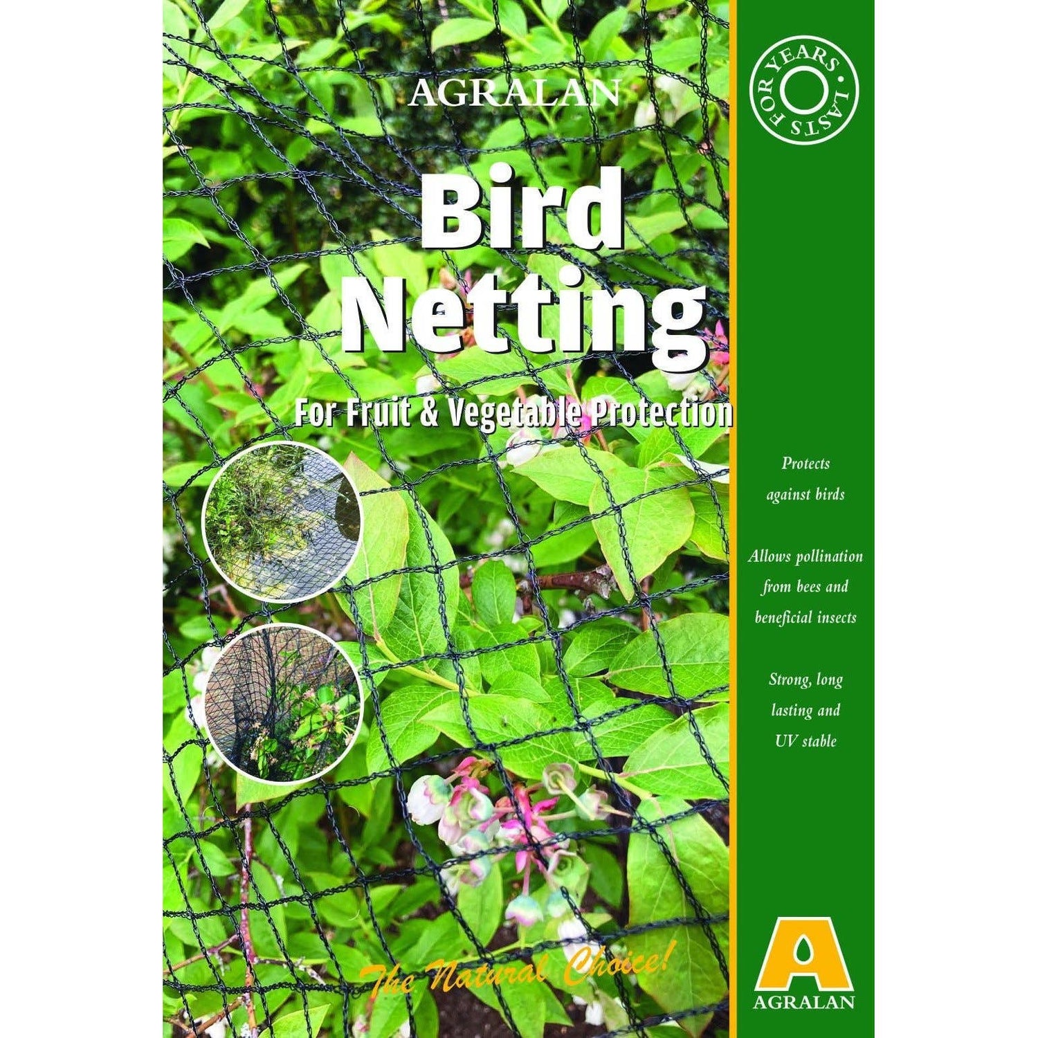  Agralan Bird Protection Netting BPN004010/5, BPN004005/5, BPN004003/5 The Green Thumb Club